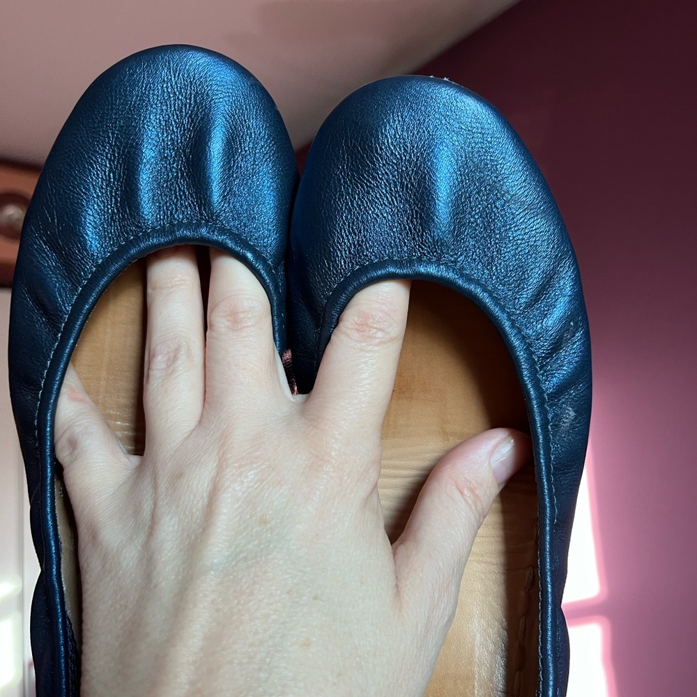 Tieks LE Midnight Blue, size 8
